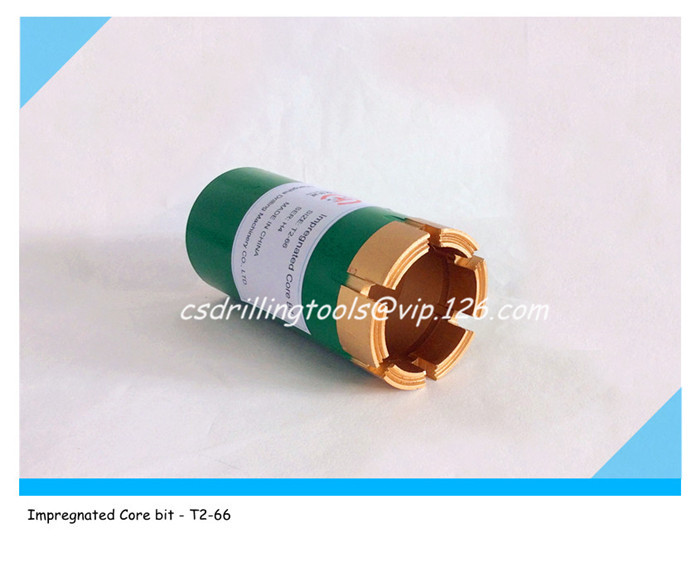 T2-66 Impregnated Core Bit T2-66 Impregnated Core Bit