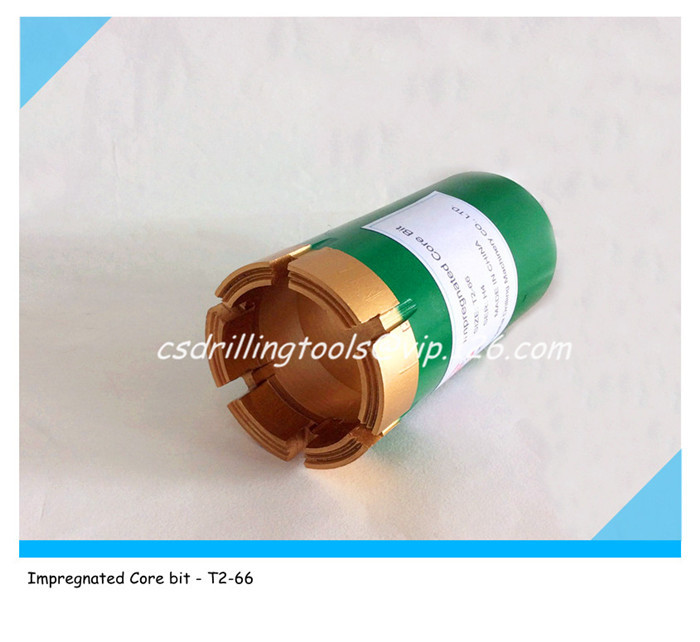 T2-66 Impregnated Core Bit T2-66 Impregnated Core Bit