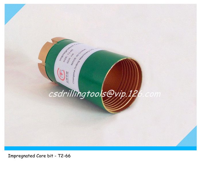 T2-66 Impregnated Core Bit T2-66 Impregnated Core Bit