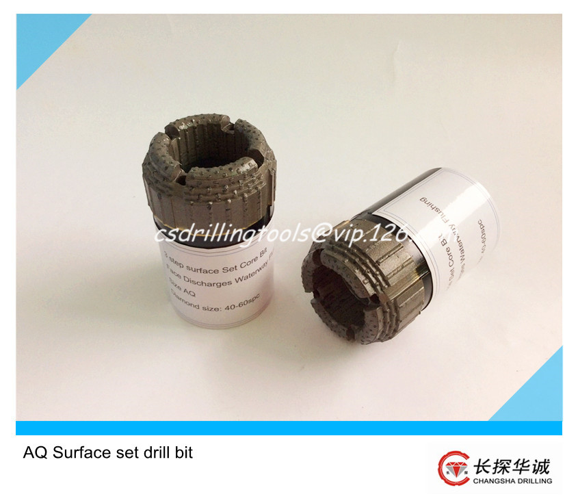 Surface Set Core Bit - AQ Surface Set Core Bit - AQ