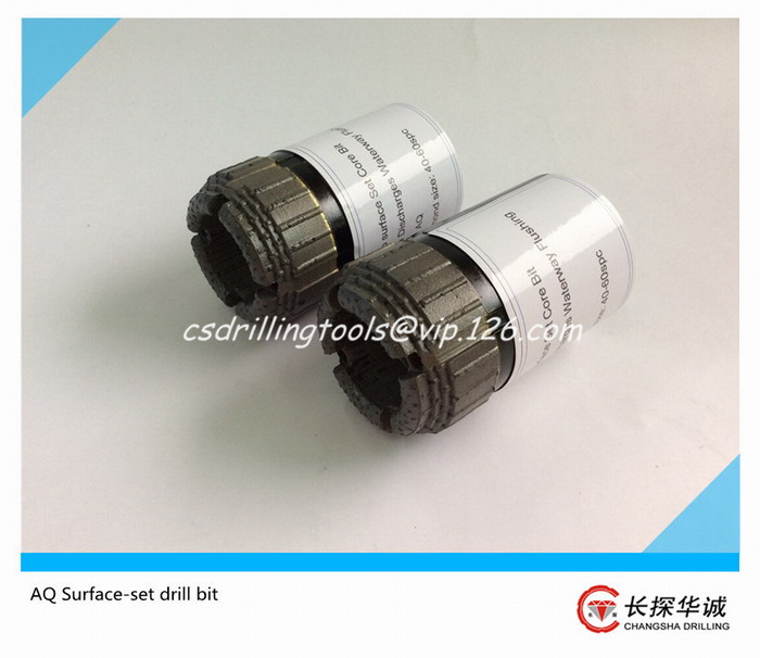 Surface Set Core Bit - AQ Surface Set Core Bit - AQ