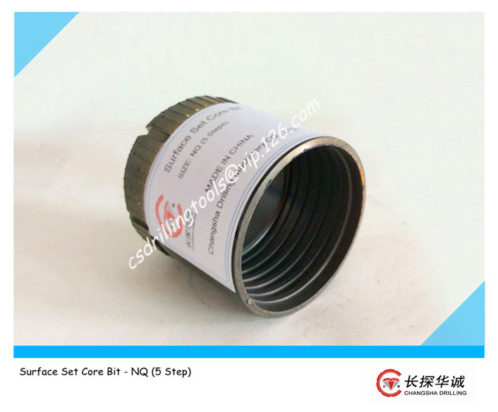 Surface Set Core Bit - NQ (5 Step)