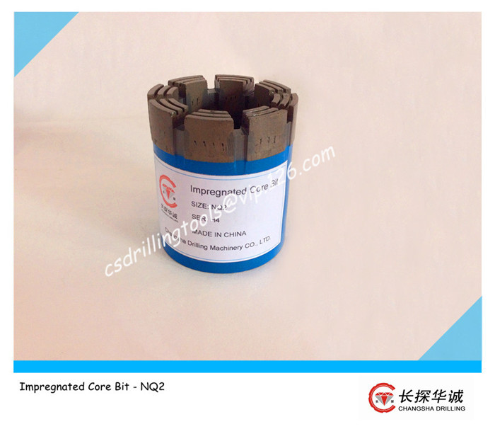 NQ2 Impregnated diamond bit NQ2 Impregnated diamond bit