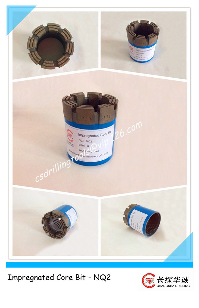 NQ2 Impregnated diamond bit NQ2 Impregnated diamond bit