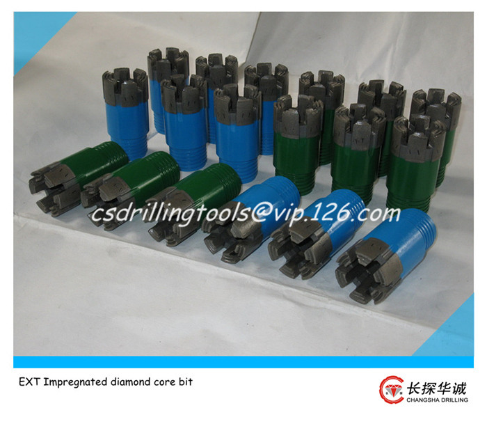 EXT Impregnated diamond core bit