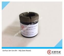 Surface Set Core Bit - NQ (Semi-Round)