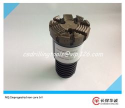 Impregnated non core bit